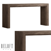 Solid wood KRAFT wood console