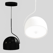 OM Pendant lamp Crystal Lux CORRECTO SP9W LED BLACK, WHITE