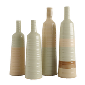 Handmade Ceramic Tall Vase Set