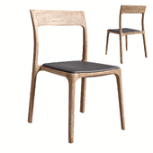 Industrial Design Open Back Dining Side Chair