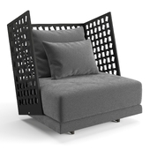 Luxence Luxury Living Volo lounge armchair