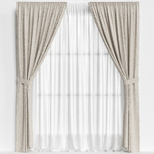 Curtains with tiebacks/Curtain 6