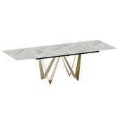Wilhelm, folding table with ceramic top