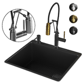 Brizo faucet and sink