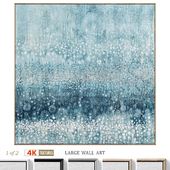 Accent Large Abstract Textured Wall Art C-1055
