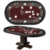 Menlo 72" Texas Hold'em Poker Table