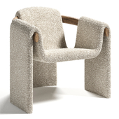 Sari Lounge Armchair by Paolocastelli