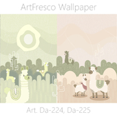 ArtFresco Wallpaper - Дизайнерские бесшовные фотообои Art. Da-224 - Da-225 OM
