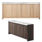 Scallop Credenza chest of drawers from Anthology studio