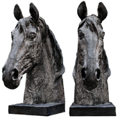 Bookend HORSE sculpture