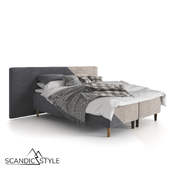 OM Double bed from Lanford Comfort collection