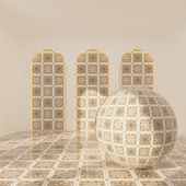 Patterned ceramic tile_Vol 03