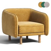 Armchair Corens Happy Yellow