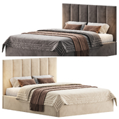 Kennedy Channel Tufted Upholstered Bed