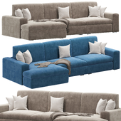 Sofa FORTROSS Corner Folding by cazarina