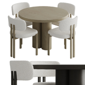 Dining table with chairs 002