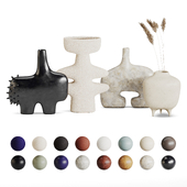 Vase Set 07-Caly Canoe Ceramics-Part1