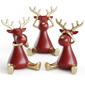 Decorative set "Deers"