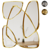 Mirror Groom gold & silver from Corner Design