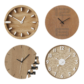 Wood Clock Set 1