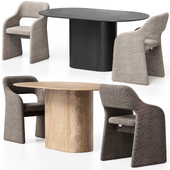 E7.6 chair and dining table Type from Ellipse