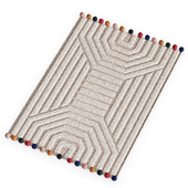 Children's mat with Ponponi pile