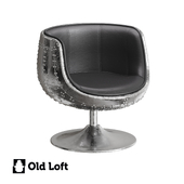 OM Swivel chair Cognag Black Rotation