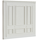 Decorative plaster with molding #002