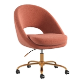Lourdes Task Chair with Height adjustable