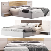 ALLAIN BED by Manzzeli