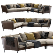 BRETAGNE sofa by Poltrona Frau