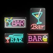 Neon bar signs