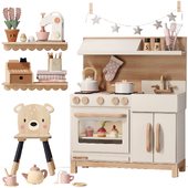 MILTON & GOOSE Play Kitchen Toy and Decor for kids