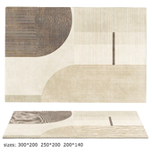 Abstract Contemporary Modern Rugs for Living Room and bedroom 02