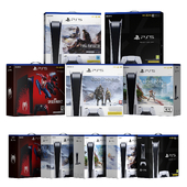 Packaging of the PlayStation 5 Bundle Game Console