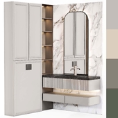 Bathroom furniture 007 in modern classic style