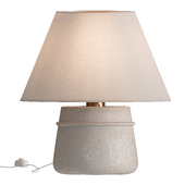 Zara Home Ceramic Table Lamp Linen Lampshade