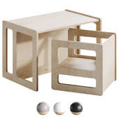 SIMPLE Montessori (chair, table, bench, stool)