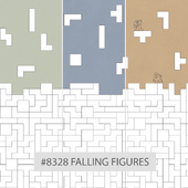 Creativille | Wallpapers | 8328 Falling Figures