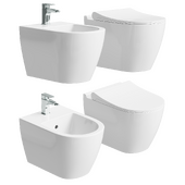 Toilet and Bidet Subway 2.0 by Villeroy Boch