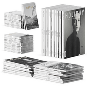 Drift And Holyday Black And White Magazines Set