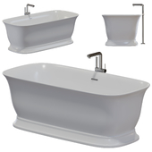 Acrylic bathtub BelBagno BB400-1700-800
