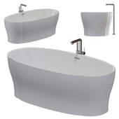 Acrylic bathtub BelBagno BB403-1700-850