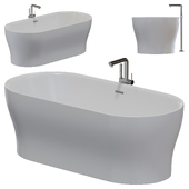 Acrylic bathtub BelBagno BB405-1700-800