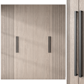 furniture composition 8 - wood cabinet wardrobe