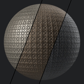 Metal Materials 66- Metal panels By Painting | Pbr 4k Seamless