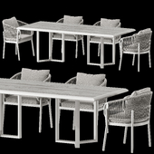 sette garden dom table and chair
