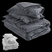Bed linen folded