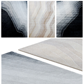Set of carpets Modern Rugs SHALE V1, SHALE V2, DRIFT