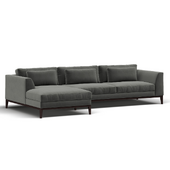 OM Italy Taper Sectional Sofa